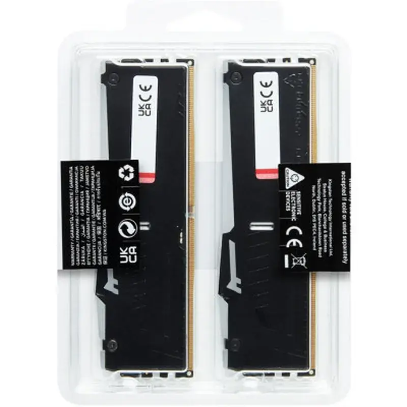 Модуль пам'яті для комп'ютера DDR5 32GB 5200 MHz Beast RGB Kingston Fury (ex.HyperX) (KF552C40BBA-32) - фото 7
