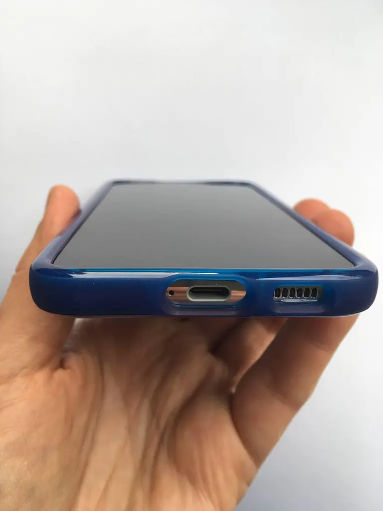 Оригінальний протиударний чохол Tech21 Evo Check для Samsung Galaxy S22 (6.1") Blue (T21-9408) - фото 10