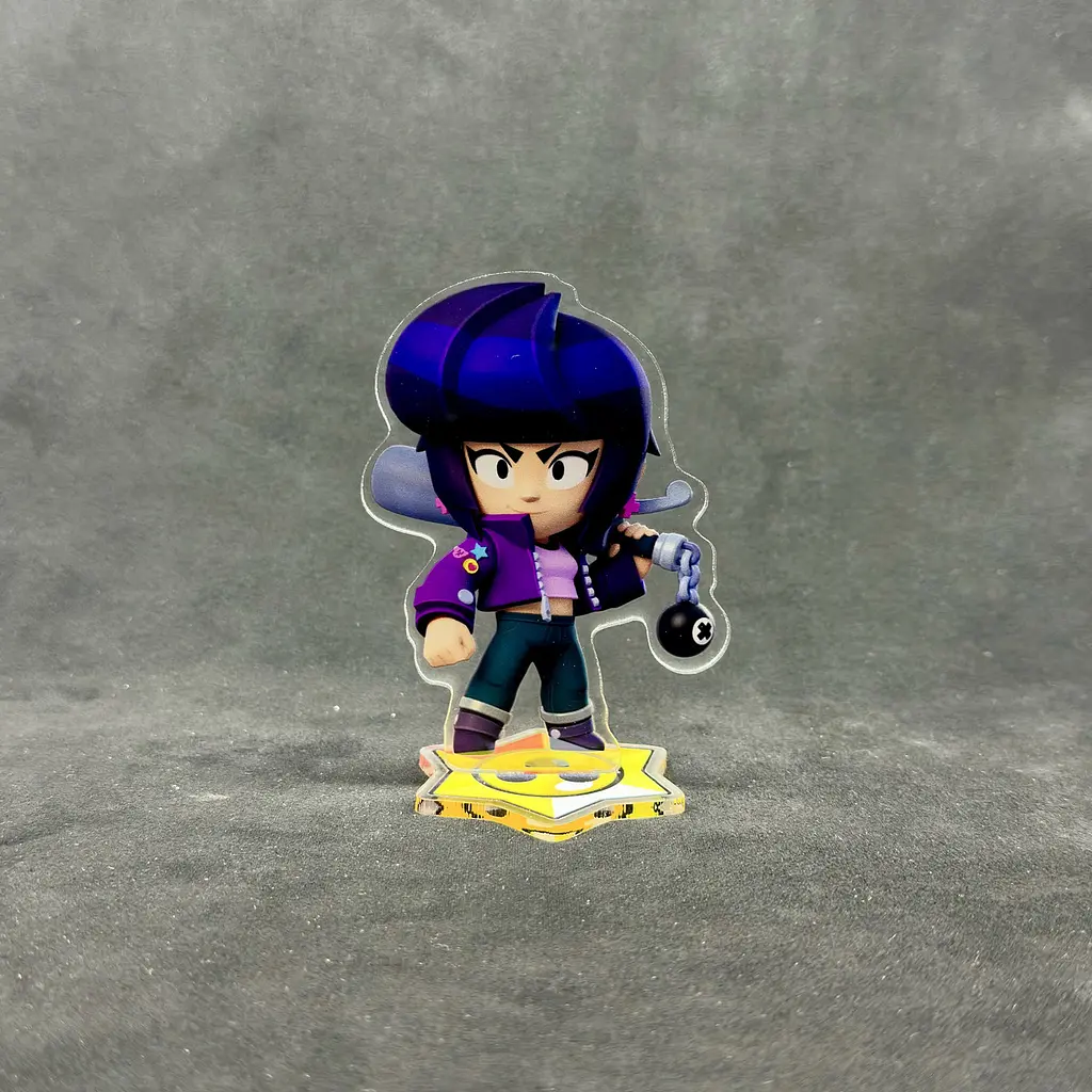 Акрилова колекційна фігурка Brawl Stars Бібі (Bibi) 1 10 см