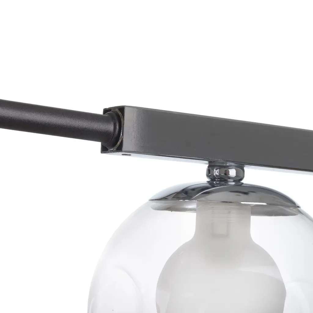 Люстра Brille потолочная молекула G9 40W CH+GY (BL-583S/6) - фото 3