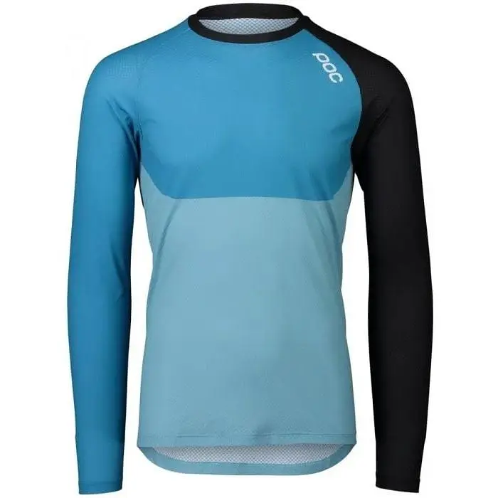 Велоджерси Poc MTB Pure LS Jersey Blue/Black S (1033-PC 528448321SML1) - фото 1