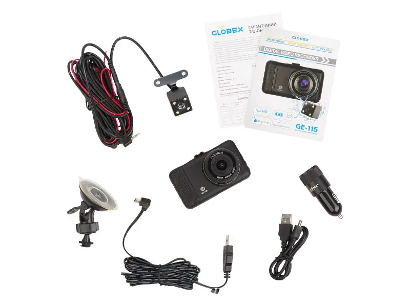 Автомобільний відеореєстратор Globex GE-115 - фото 11