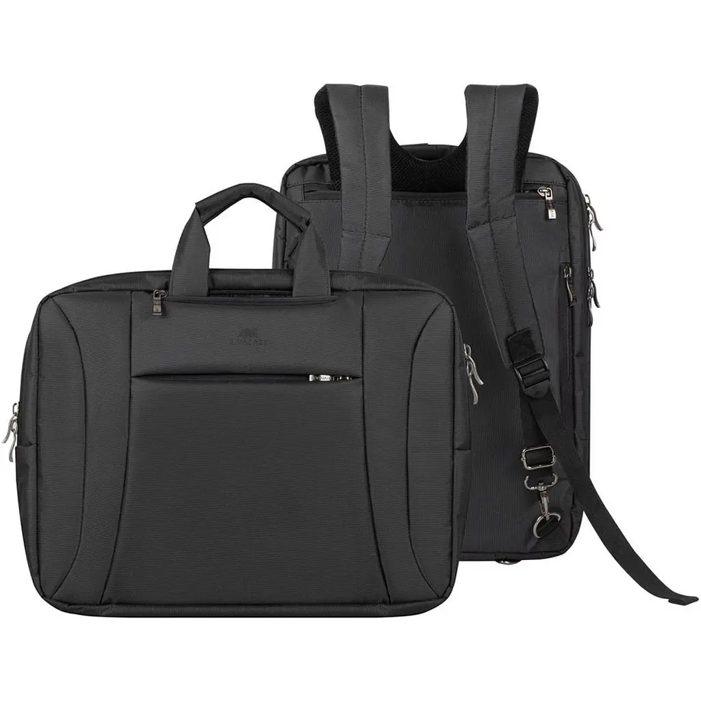 Сумка для ноутбука RivaCase 8290 Central 16` Charcoal Black [120777] - фото 6