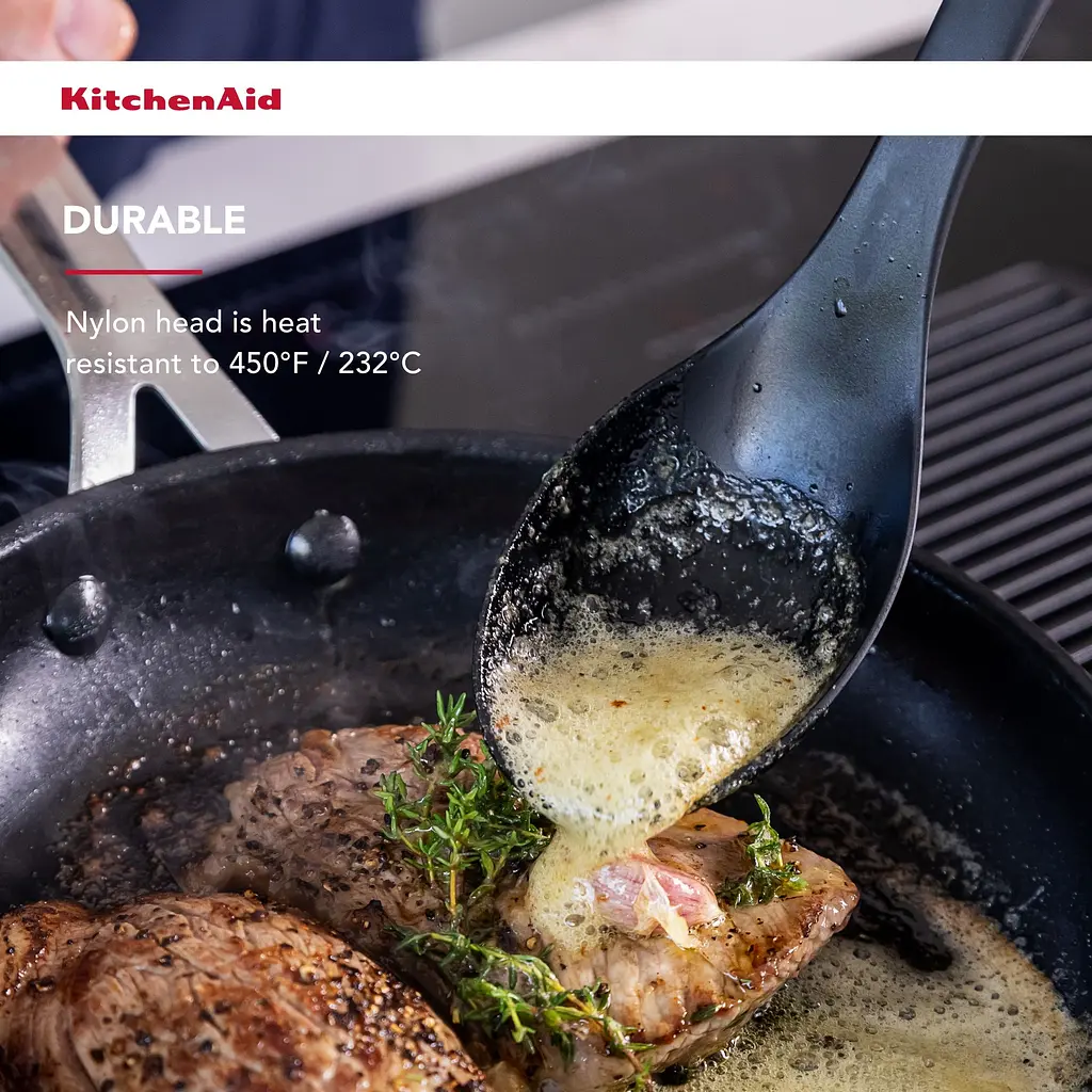 Ложка для сервіровки KitchenAid Coreline сіра (KAS003OHCGG) - фото 7