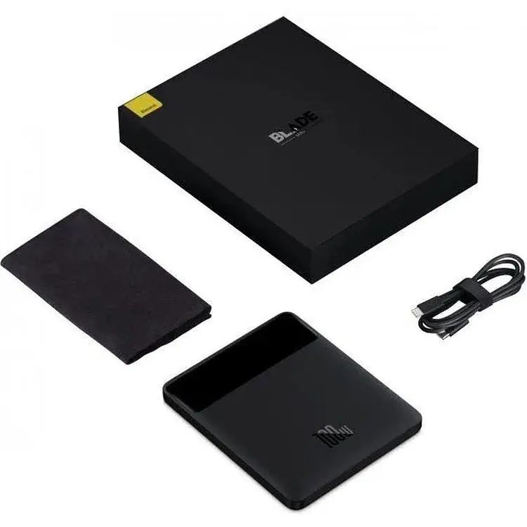 Портативный аккумулятор Baseus Blade Power Digital Display Fast Charging 20000 mAh 100W PPDGL-01 - фото 3