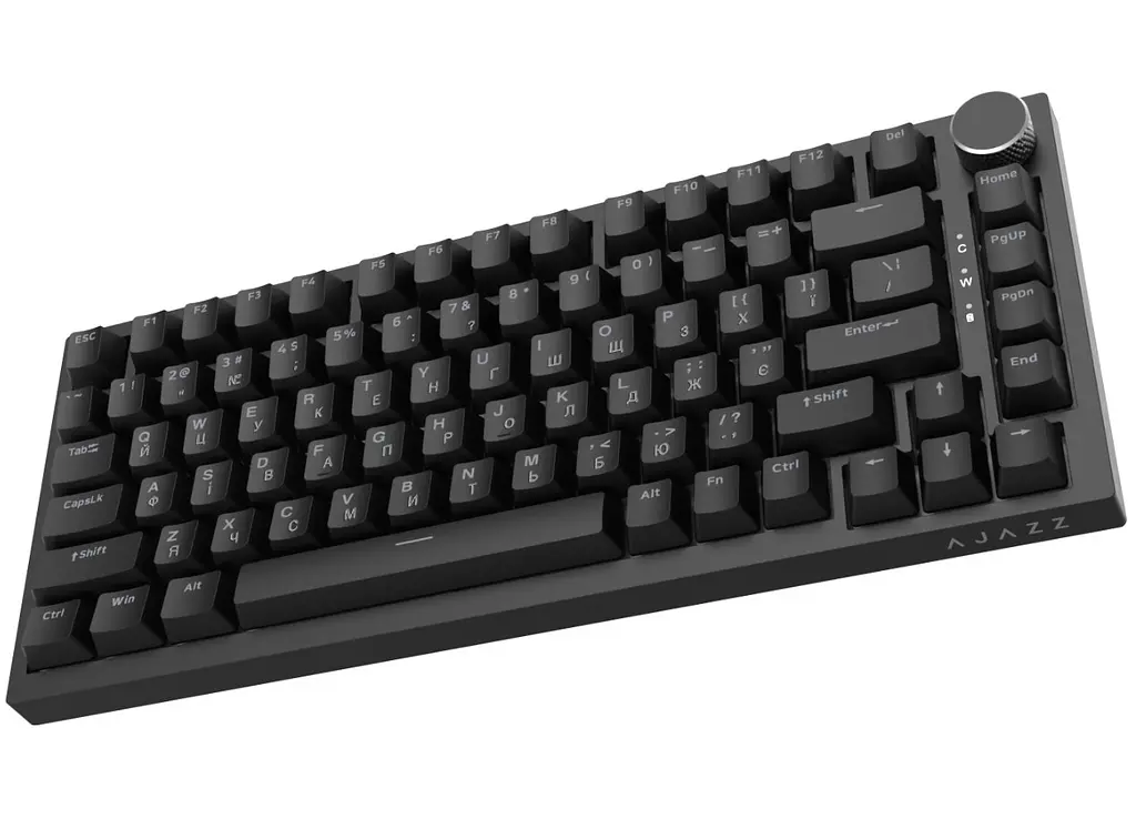 Клавіатура ігрова механічна Ajazz AK-820RB Black USB Red Switch - фото 2