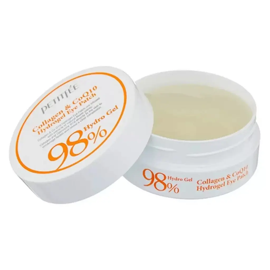 Гідрогелеві патчі для очей Petitfee Колаген/Коензим Q10 Hydrogel Eye Patch Collagen&CoQ10, 60 шт. - фото 2