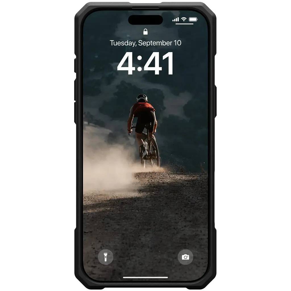 Оригінальний протиударний чохол UAG Monarch Pro MagSafe для Iphone 16 Pro Max (6.9") Carbon Fiber 114457114242 - фото 4
