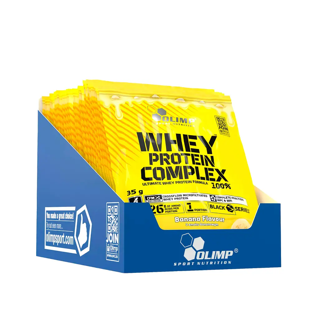 Протеин Olimp Whey Protein Complex 100% банан 35 г (Ф001462) - фото 2