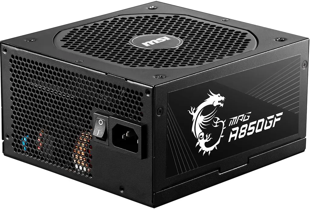 Блок живлення MSI MPG 850W (A850GF) 80+ Gold (MPG A850GF) Black Б/в - фото 6