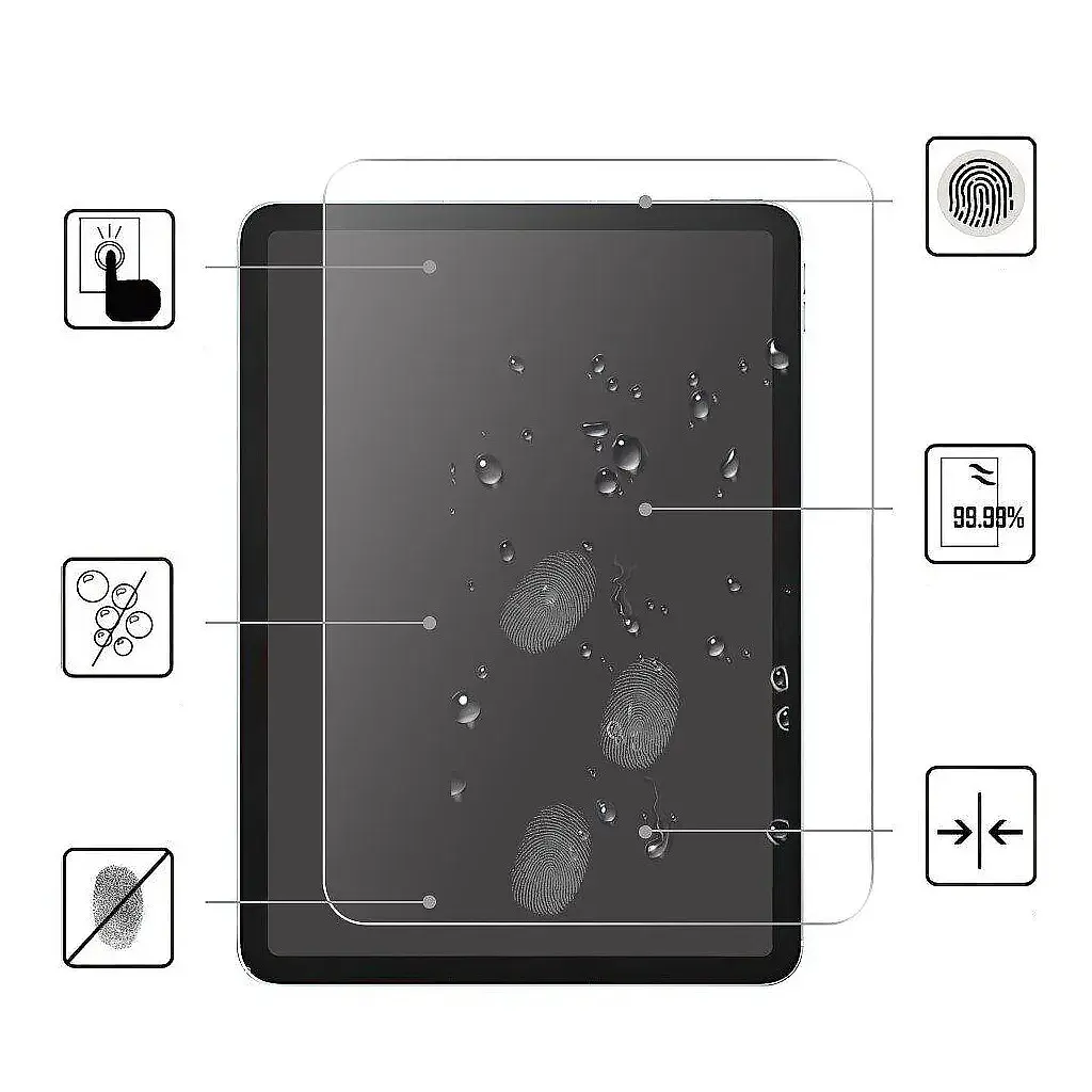 Скло захисне BeCover Apple iPad 10.9" (2022/2024)/iPad (А16) 2025 11" (708138) - фото 3