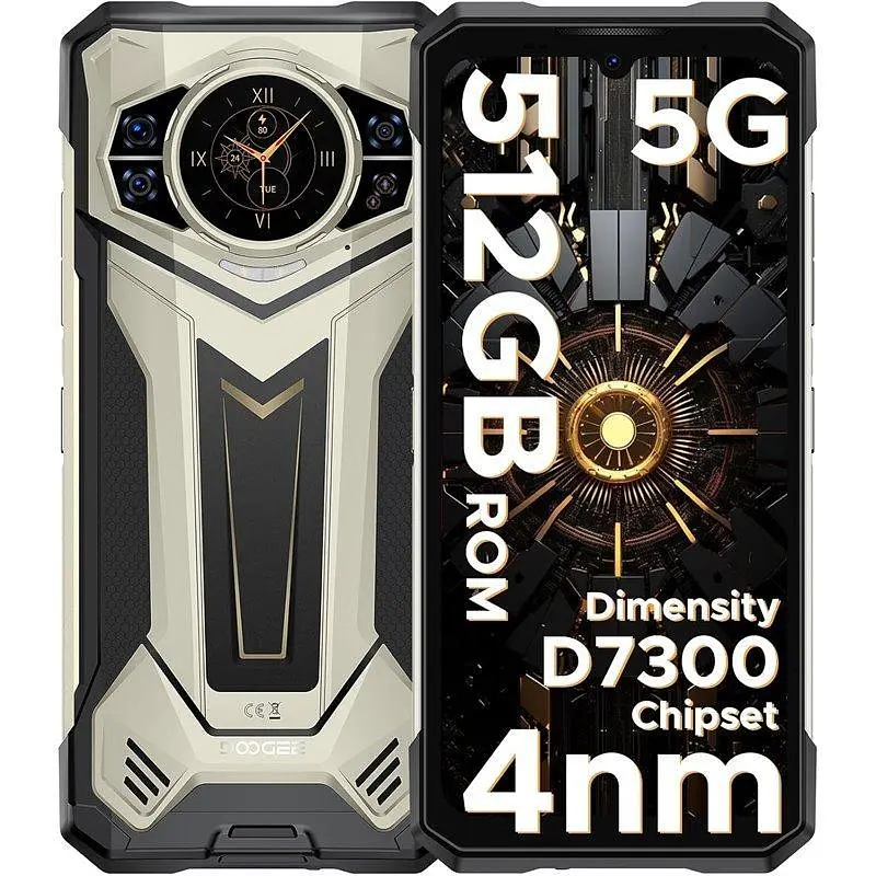 Смартфон Doogee S200 Plus 12/512GB Champagne Gold - фото 3