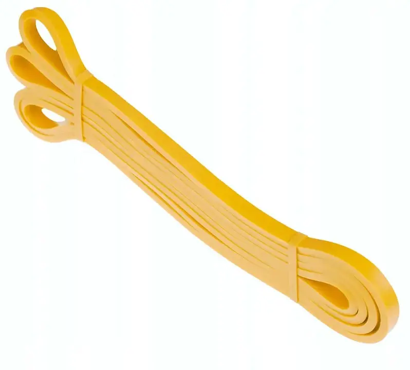 Резинка для фитнеса и кроссфита Power System PS-4051 CrossFit Level 1 Yellow (сопротивление 4-25 кг) (PS-4051_Yellow) - фото 6