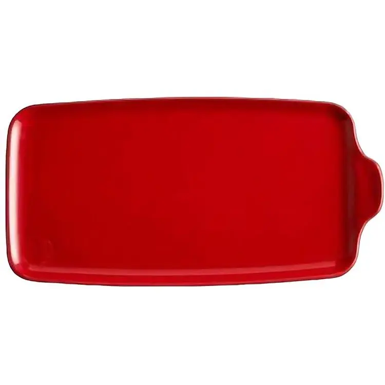 Блюдо-поднос Emile Henry Ovenware 32х21х2 см красное (345005) - фото 2