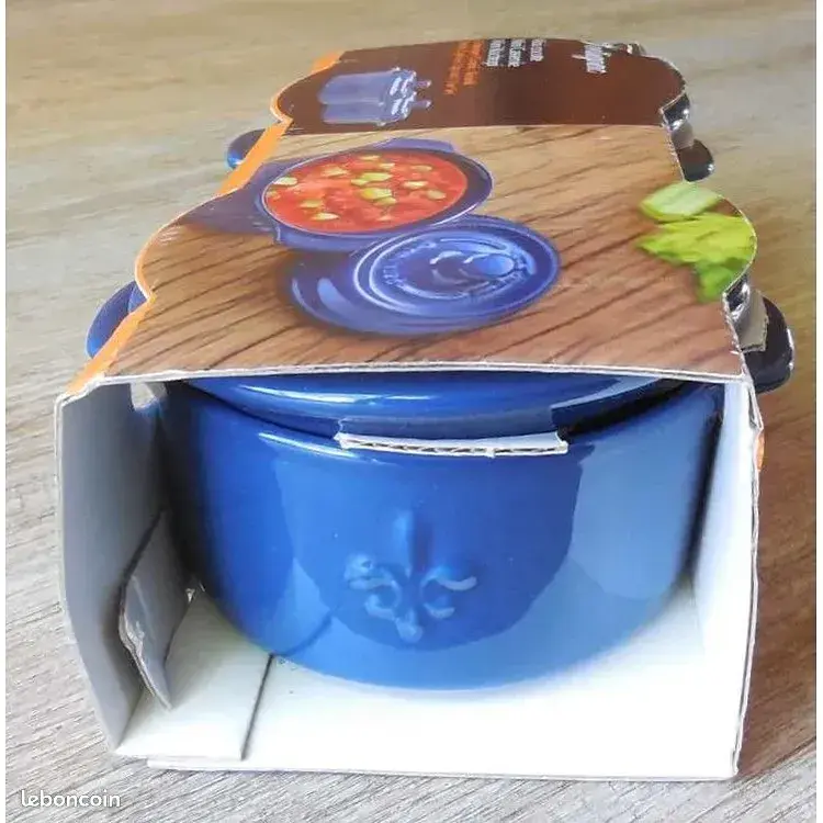 Набор форм для запекания Fontignac OW0057 с крышками керамические 250 мл 2 шт - фото 4