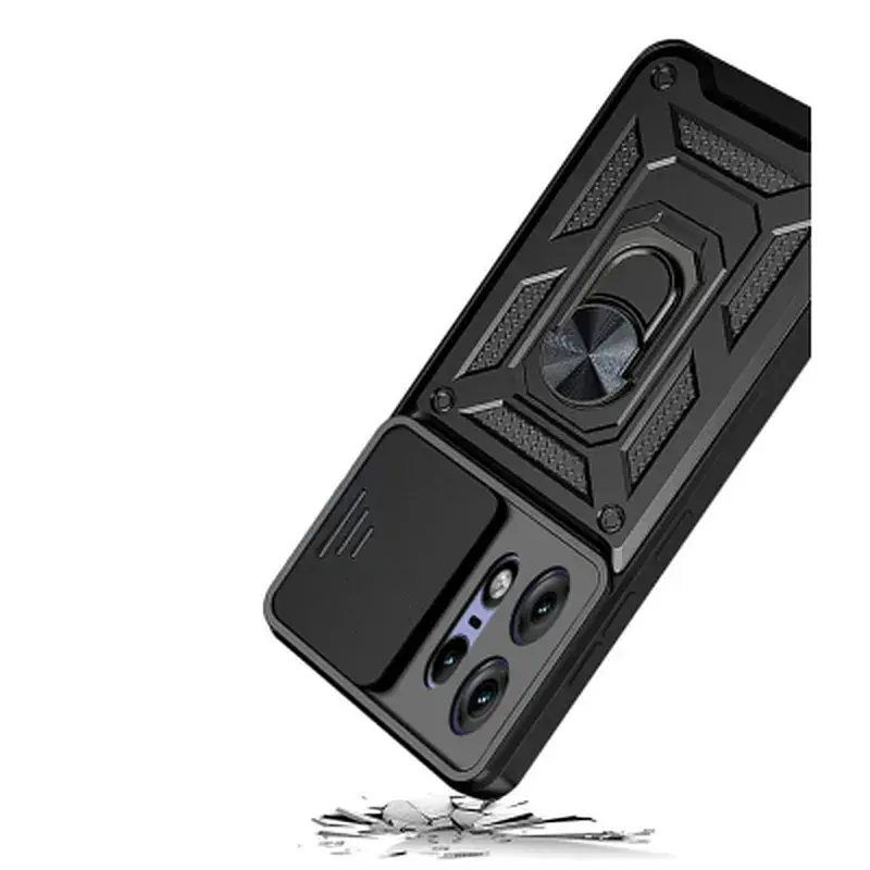 Чохол до мобільного телефона BeCover Military Motorola Edge 50 Pro Black (712161) - фото 4