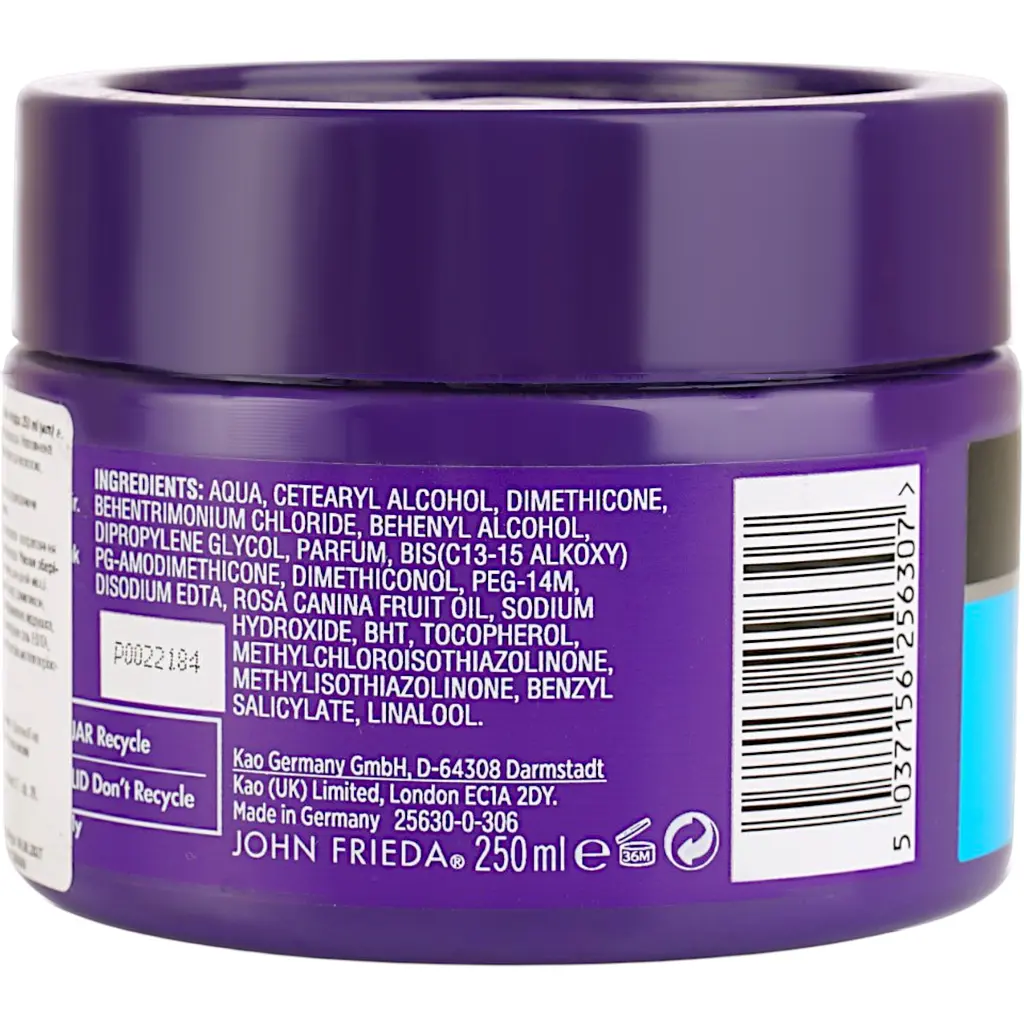 Поживна маска для кучерявого волосся John Frieda Frizz Ease, 250 мл - фото 2