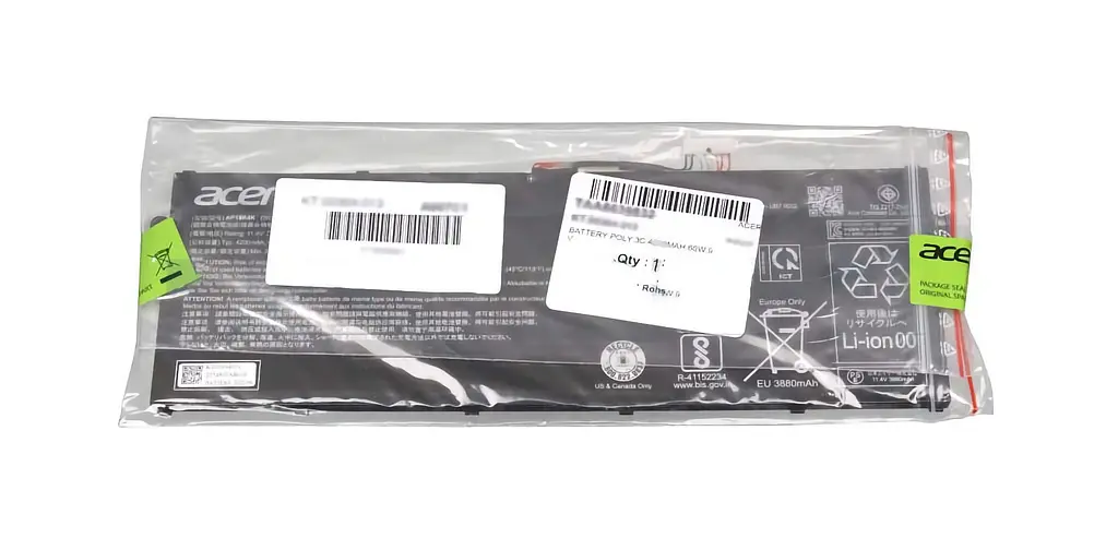 Акумулятор AP16M5J для ноутбука Acer Aspire A315-55, A315-56, A315-57, A315-58, A315-59, Extensa EX215-53 4810 mAh (KT.00205.006) - фото 4