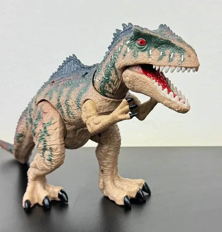 Фігурка динозавра Тиранозавр коричневий Dino Toys 55231 зі звуком - фото 2