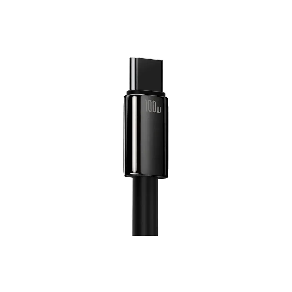 Дата кабель USB 2.0 AM to USB-C 1.0m 100W black Baseus (CAWJ000001) - фото 5