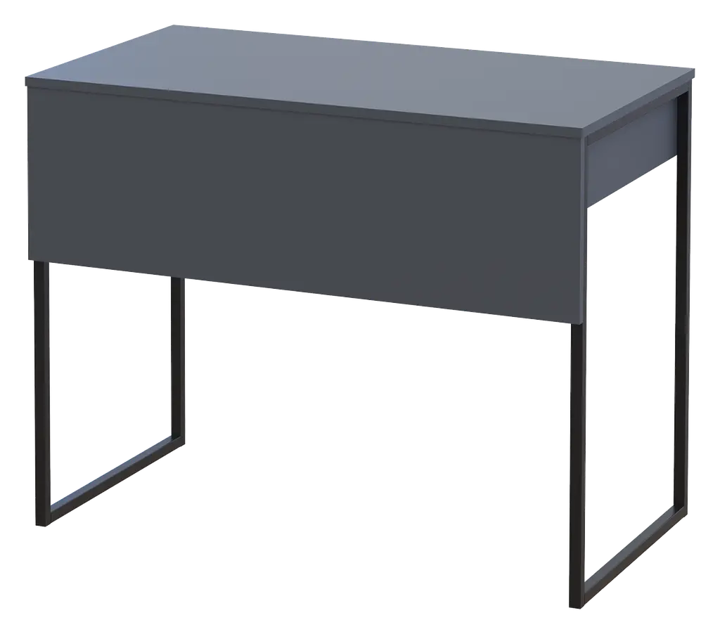 Стіл письмовий Doros Барт Графіт з полицею 100х55х78.1 (41510113) - фото 6