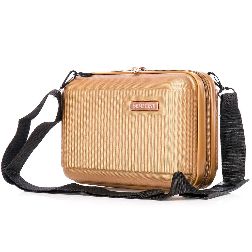 Бьюті-кейс Semi Line 4.5L Gold (T5663-1) - фото 9