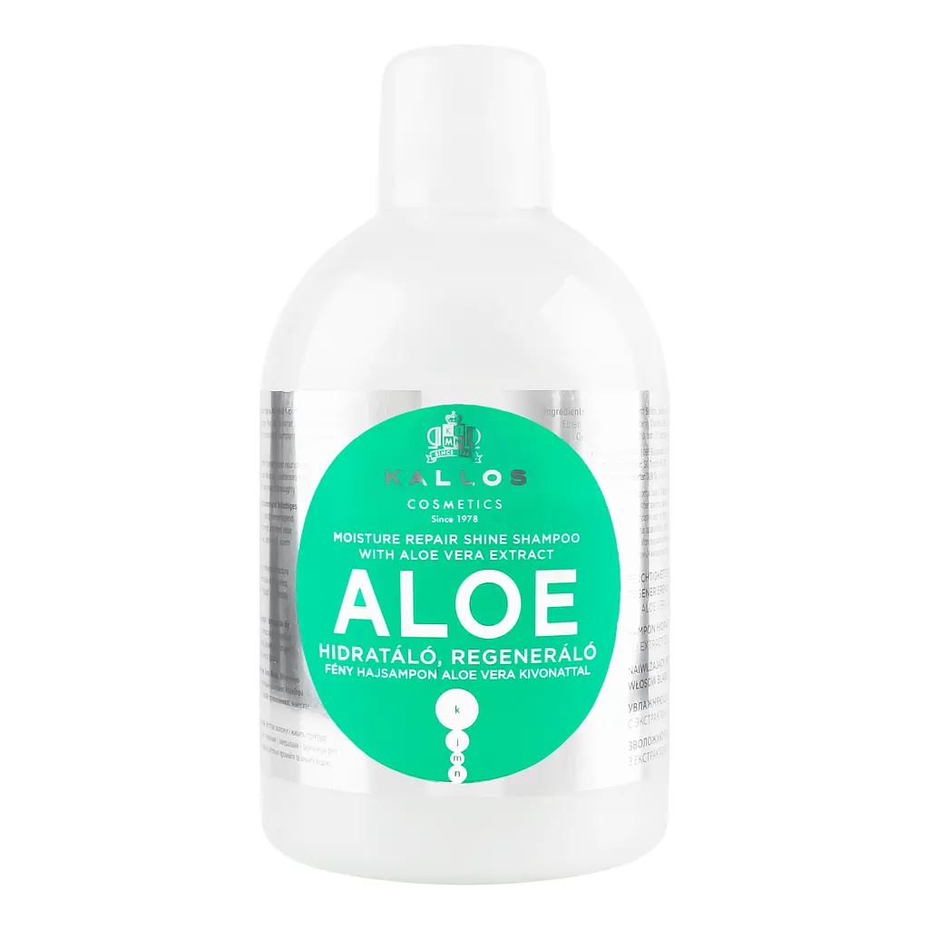 Шампунь для волосся Kallos Cosmetics KJMN Aloe зволожуючий з екстрактом Алое Вера, 1 л - фото 3