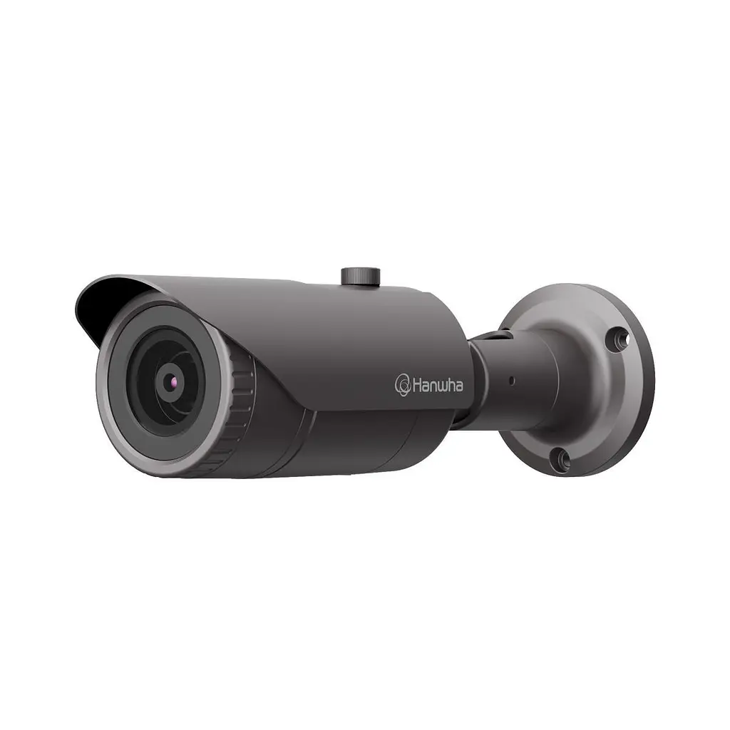 Мережева камера циліндрична 4MP @30fps, 2.8mm fixed focal lens (107°) QNO-7012R HANWHA VISION - фото 2