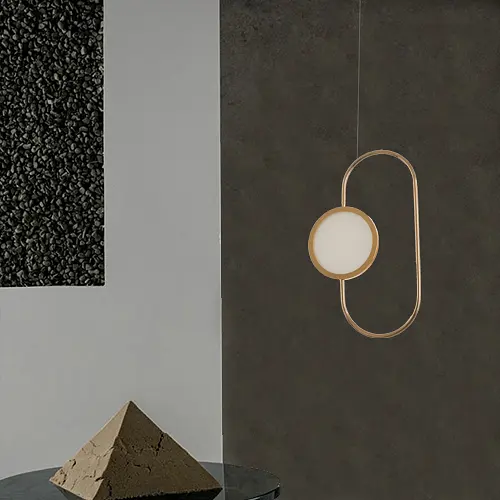 Люстра Brille подвесная лофт LED 10W NW G (BL-883S/1) - фото 4