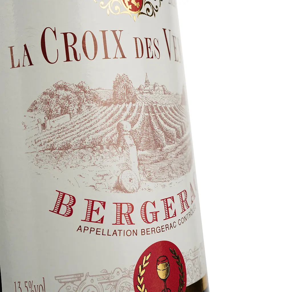 Вино La Croix Des Vents Bergerac AOP, червоне, сухе, 0,75 л - фото 5