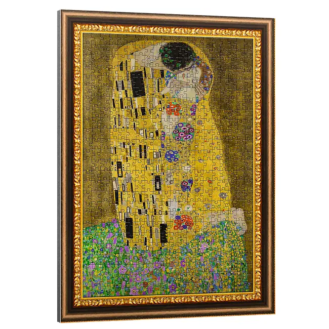Пазл "Густав Клімт. Поцілунок" 500 елементів 37542 Trefl Art, на аркуші (5900511375428)