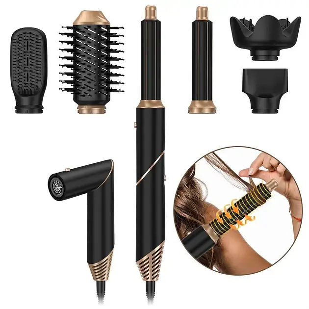 Багатофункціональний стайлер для волосся Hot Air Styler 6в1 - фото 3