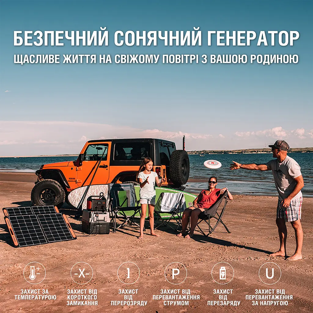 Зарядна станція Jackery SolarSaga 100W (SolarSaga100) - фото 3