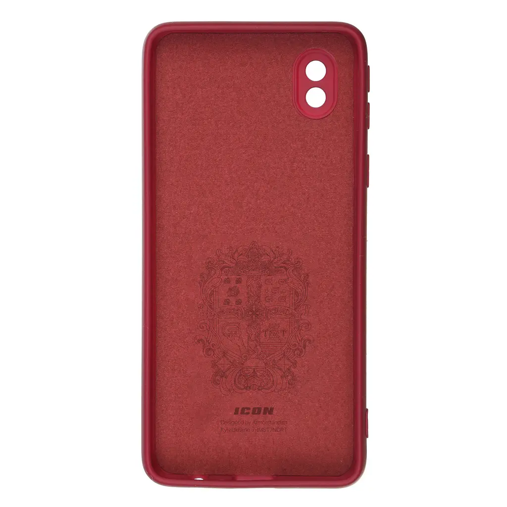 Чехол ArmorStandart ICON для Samsung A01 Core (A013) Camera cover Red (ARM57478) - фото 2