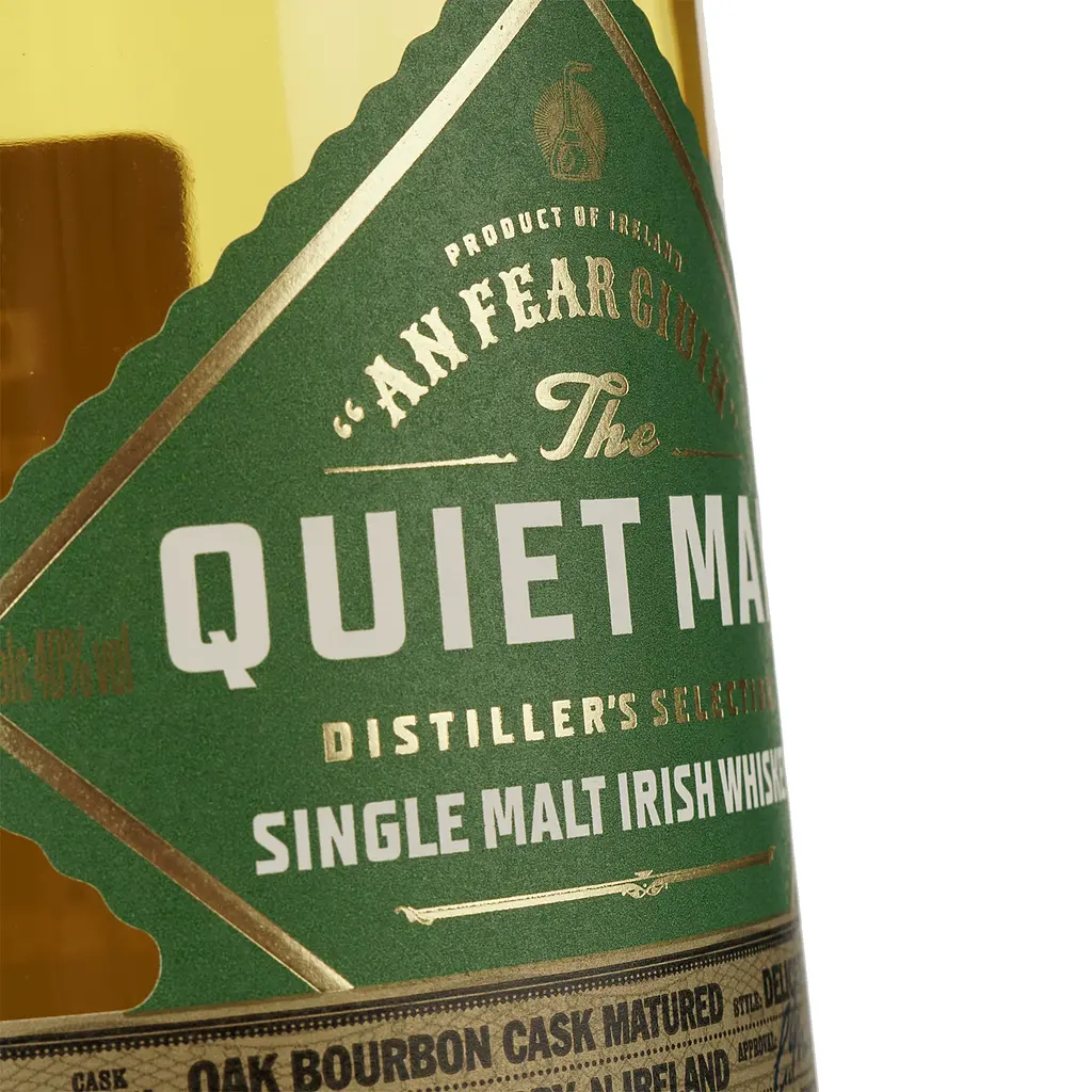 Виски Luxco The Quiet Man Single Malt Irish Whiskey, 40%, 0,7 л - фото 3
