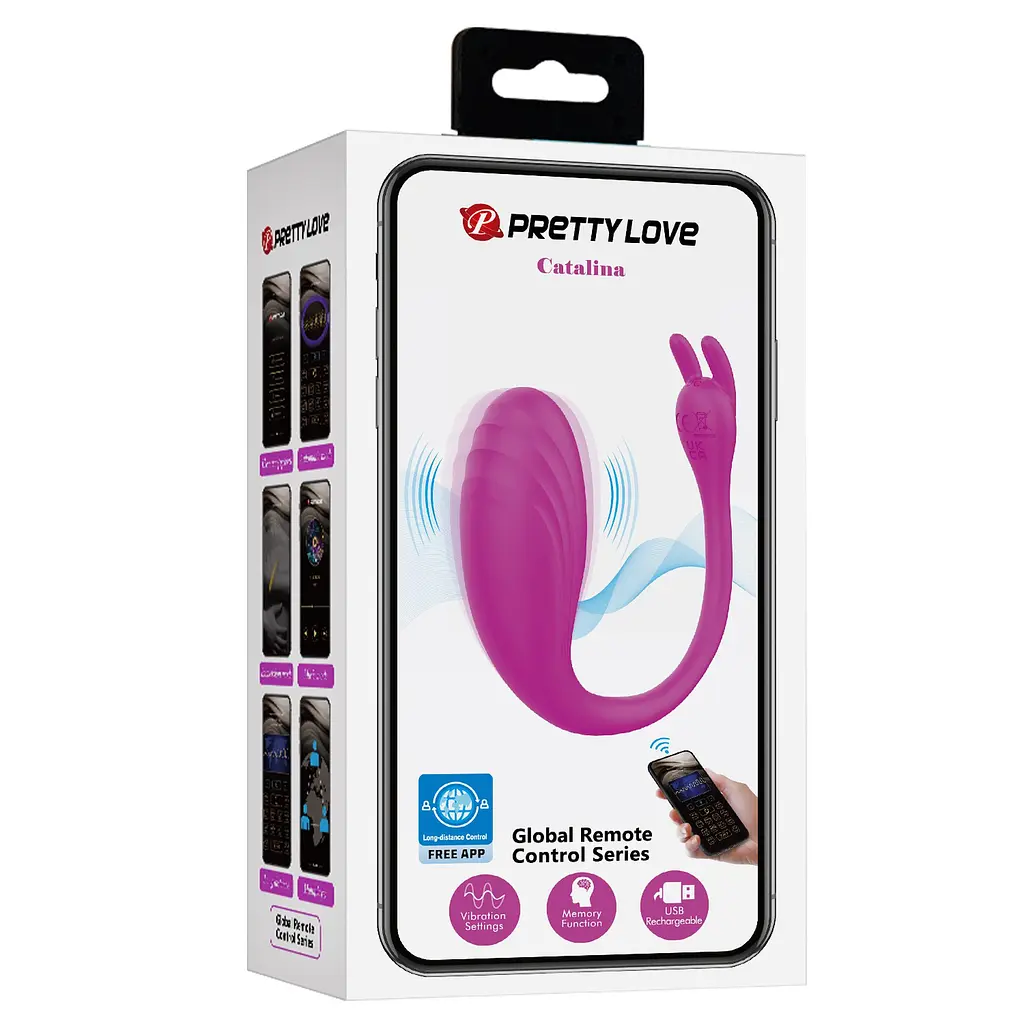 Вібратор PRETTY LOVE Catalina, 12 vibration functions Long-distance Control PRETTY LOVE BI-014935HP 102080 - фото 9