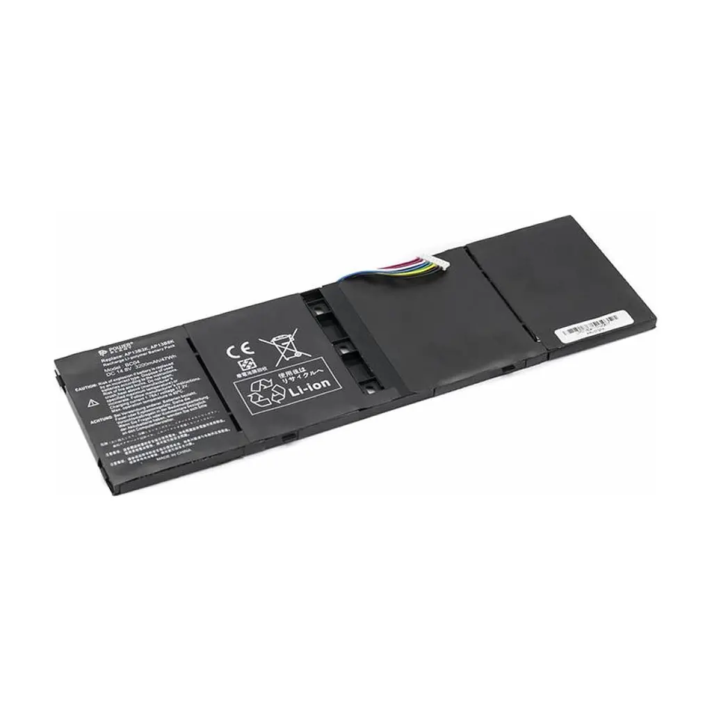 Акумулятор до ноутбука ACER Aspire V5-573 Series (AP13B3K, ARV573PA) 14.8V 3200mAh PowerPlant (NB410217) - фото 2
