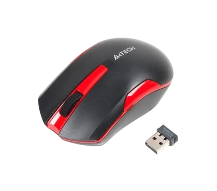 Миша бездротова A4Tech G3-200N Black/Red