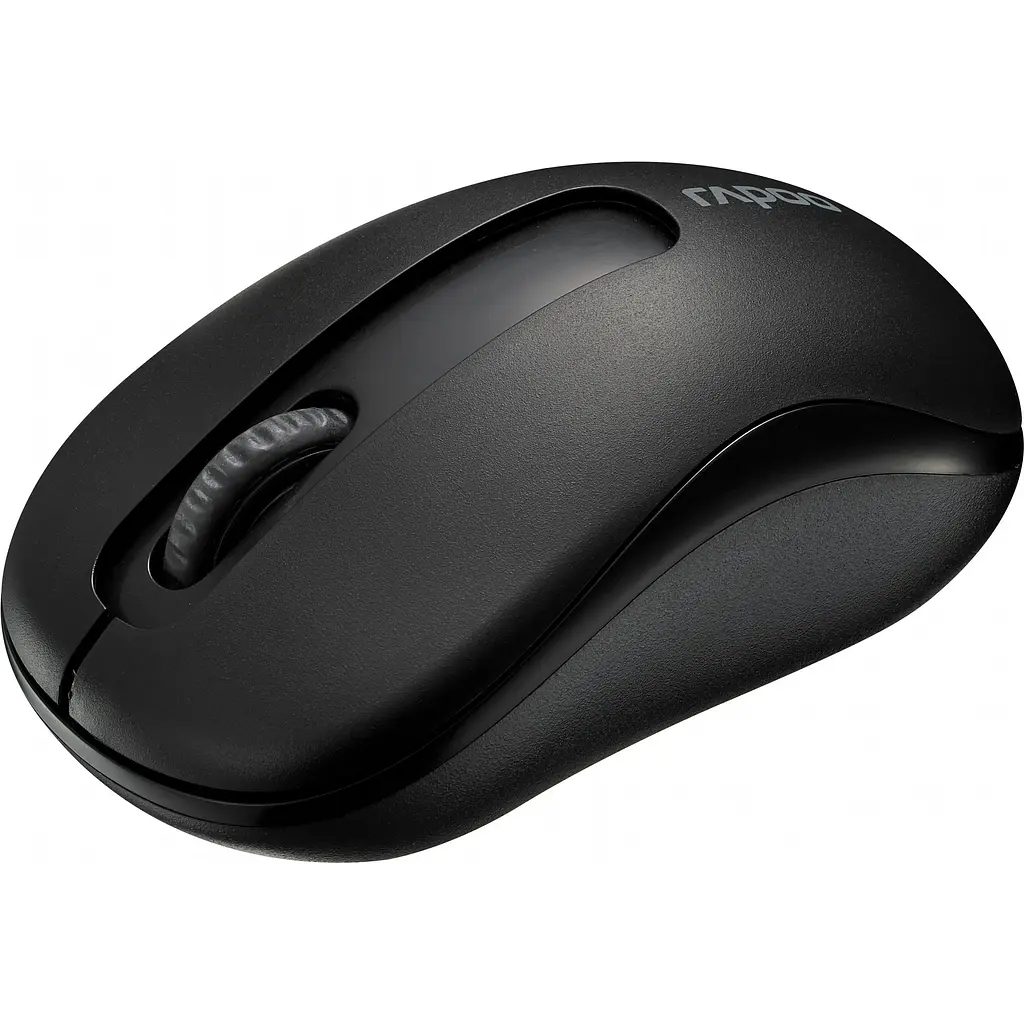 Миша RAPOO M10 Plus Wireless Optical Mouse black (17298) - фото 2
