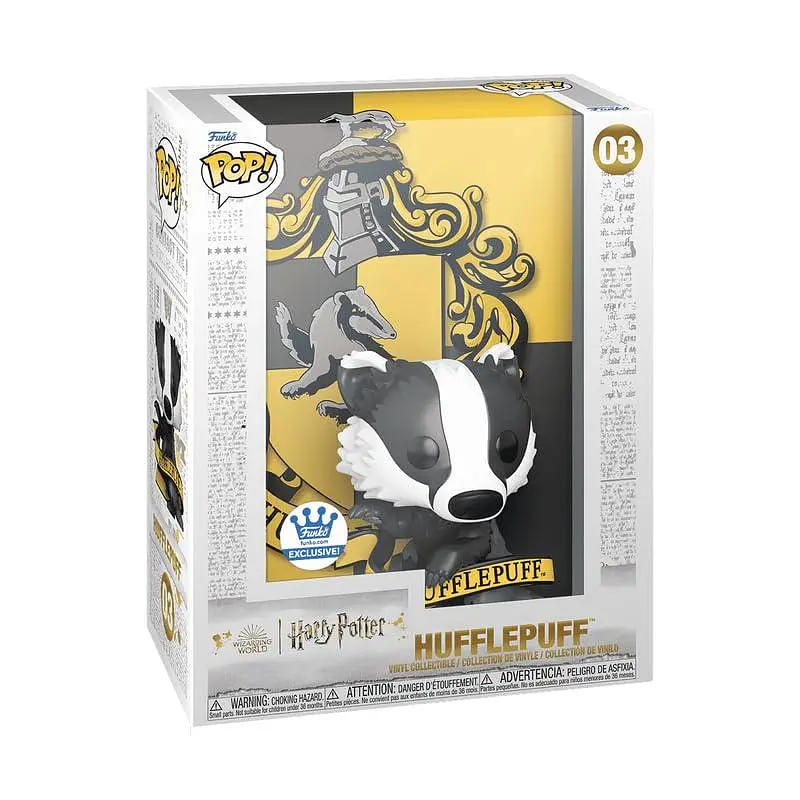 Фігурка Funko Pop Фанко Поп Harry Potter Hufflepuff Art Covers Гаррі Поттер Пуффендуй 20 см HP H 2650 - фото 2
