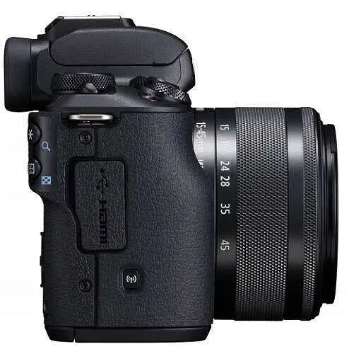 Беззеркальный фотоаппарат Canon EOS M50 Mark II black + EF-M 15-45 mm IS STM Value Up Kit (4728C056) - фото 3