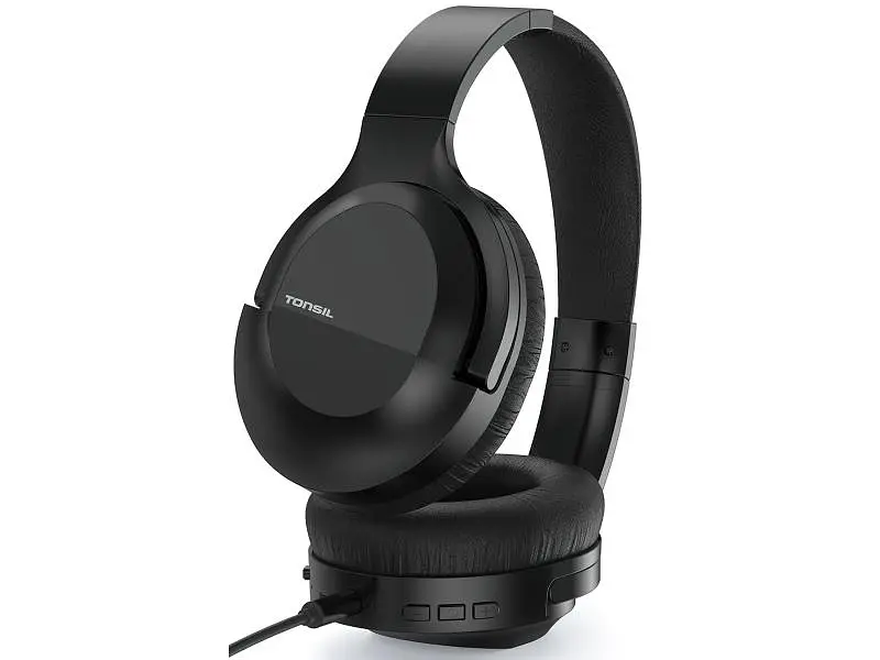 Навушники з мікрофоном Tonsil R55BT Black - фото 3