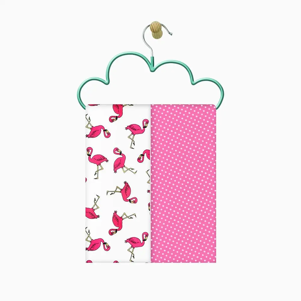 Багаторазові пелюшки дитячі FLAMINGO DOTS 2шт COSAS (4822055269777) - фото 3