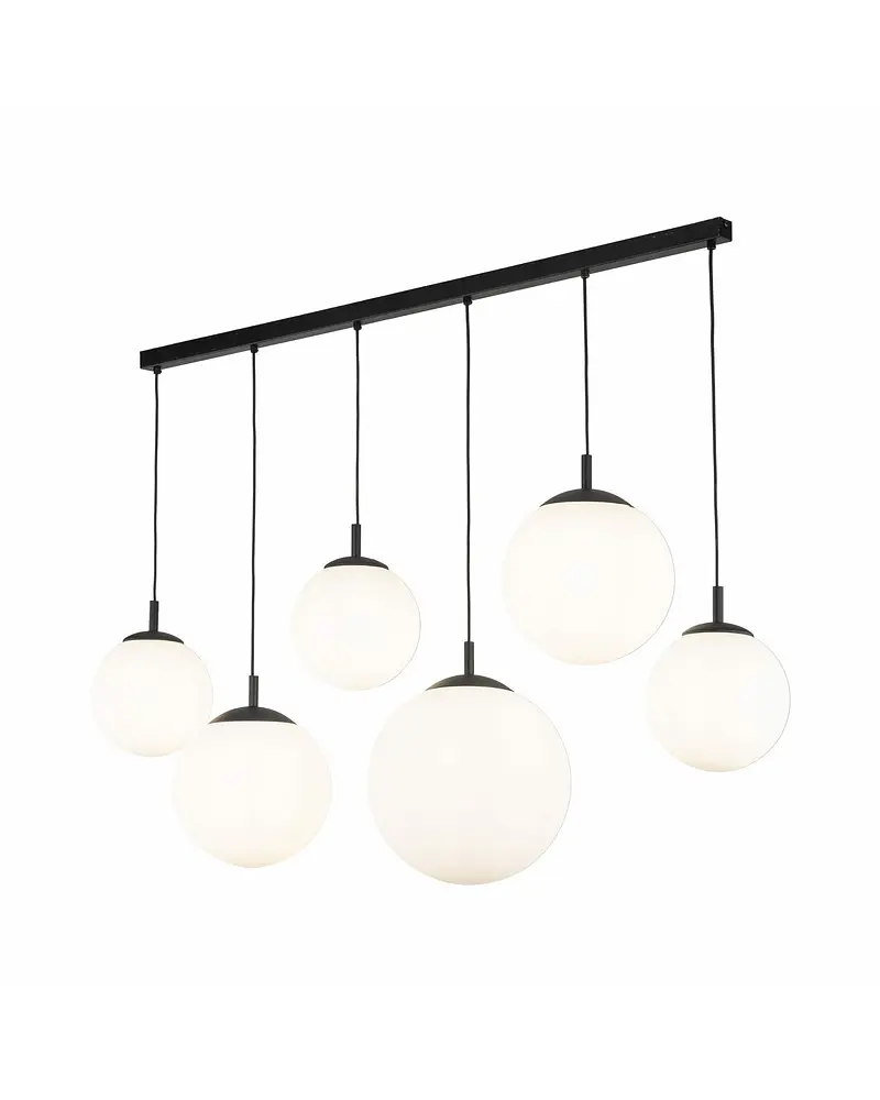 Подвесной светильник TK Lighting 4792 Esme E27 6x15W IP20 Bk - фото 2