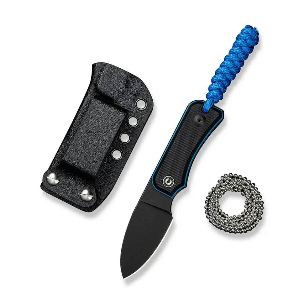 Ніж Civivi Baby Banter Fixed Blade, Black G10, Darkwash (C23045-1)
