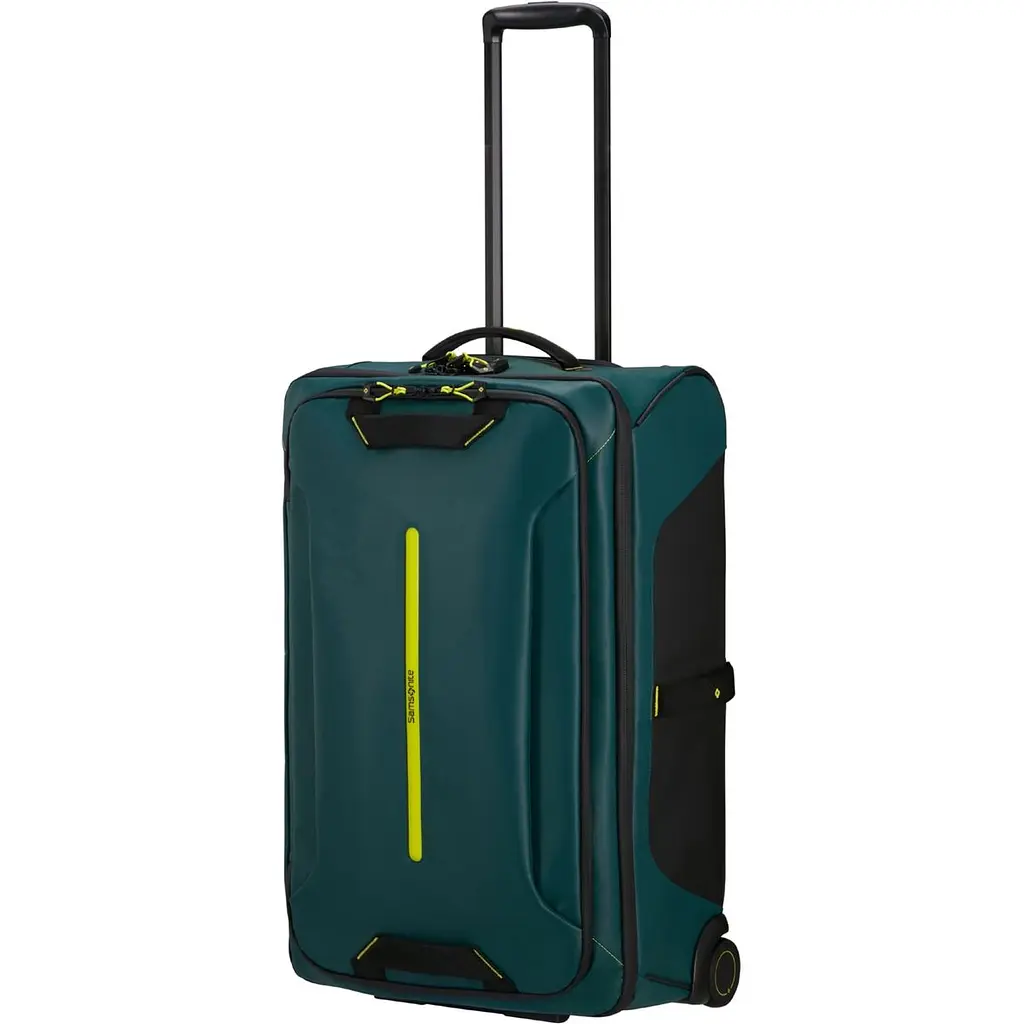 Дорожная Сумка На Колесах Samsonite ECODIVER DARK TEAL/LIME 67x43x28 KH7*71013 - фото 2