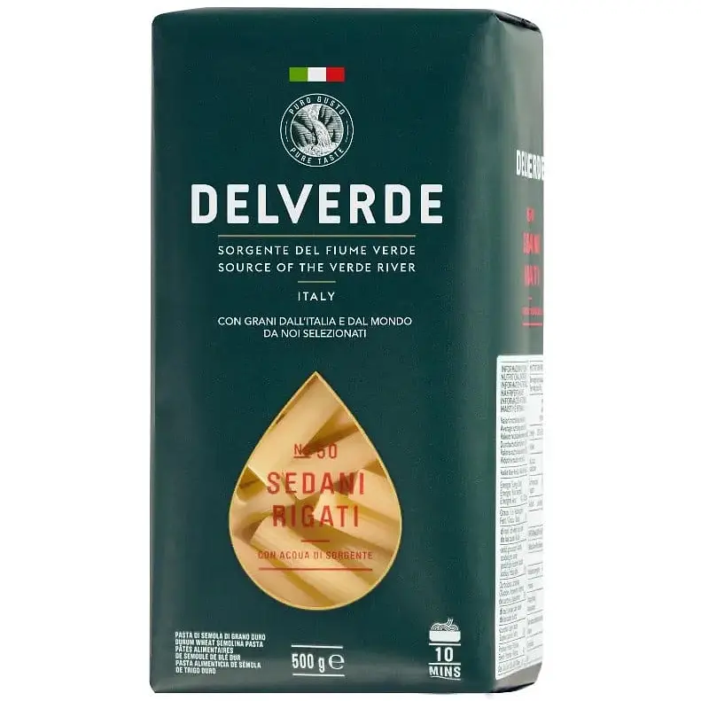 Макарони Delverde Sedani Rigati №50, 500 г