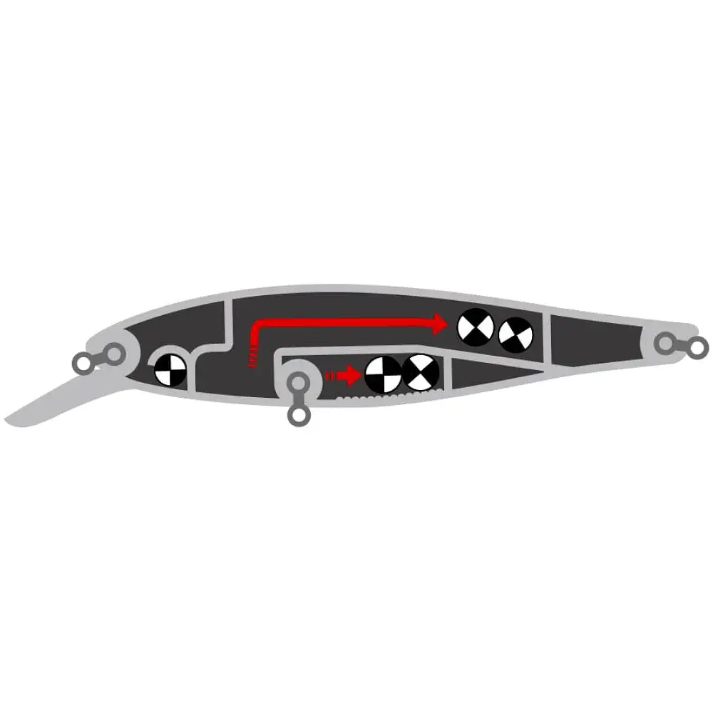 Воблер Deps Balisong Minnow 100SP 100mm 17.7g 34 - фото 3