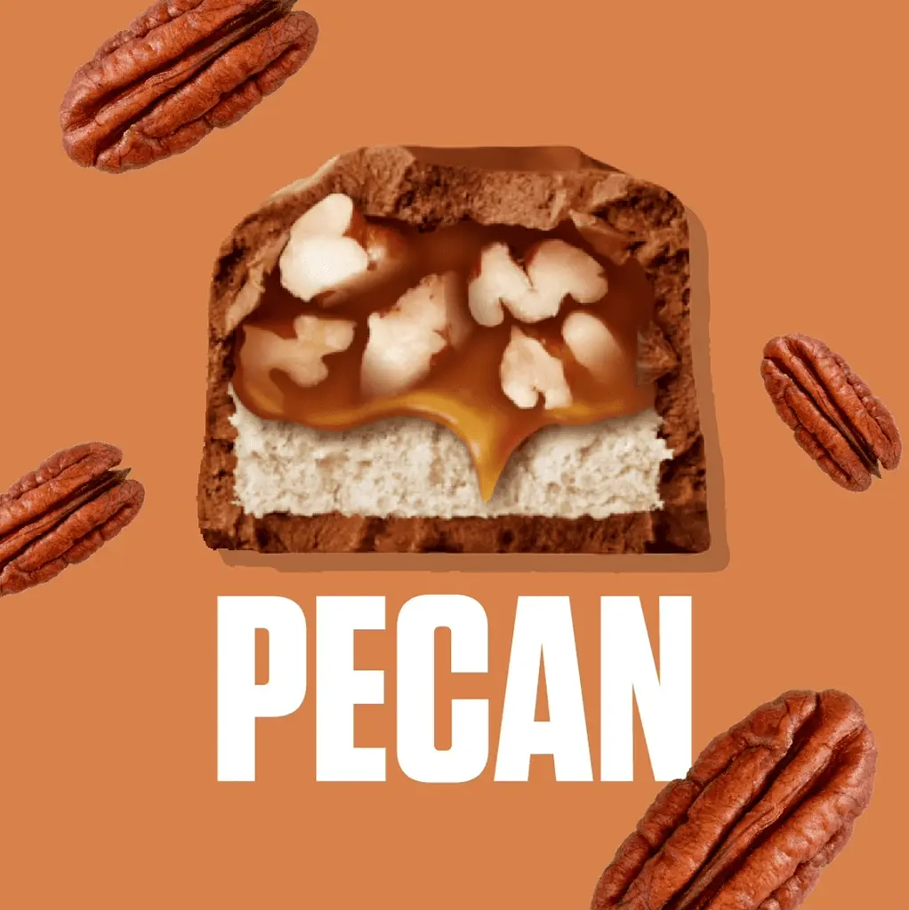 Шоколадний батончик Snickers Pecan Milk Chocolate Bar 40 г - фото 2