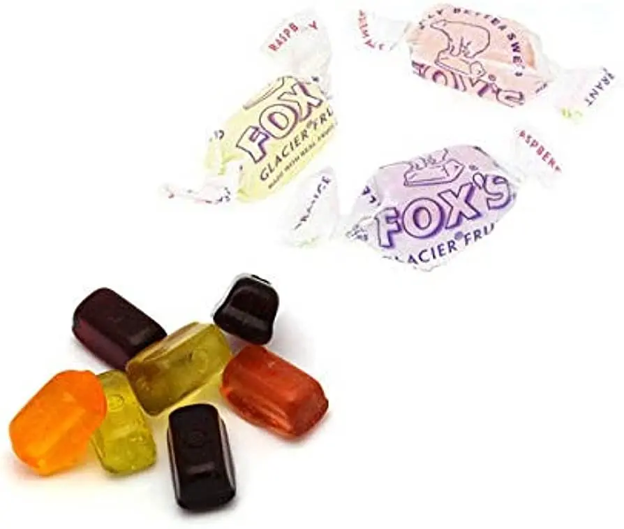 Фруктові льодяники Foxs Glacier Fruits Bag 130g - фото 4